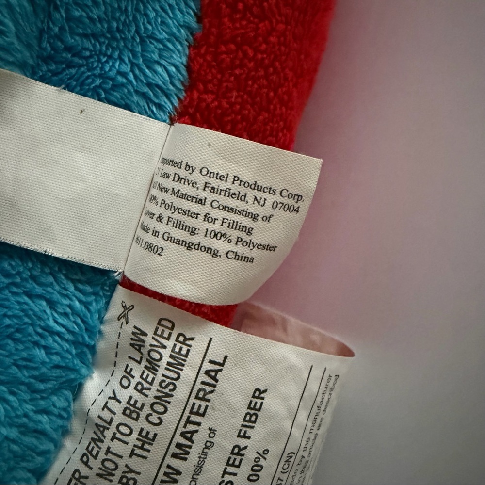 Pillow Pets Pee-Wees Thomas The Tank Engine Train‎ Plush Pillow 13 X 11 Stuffed - Picture 15 of 15